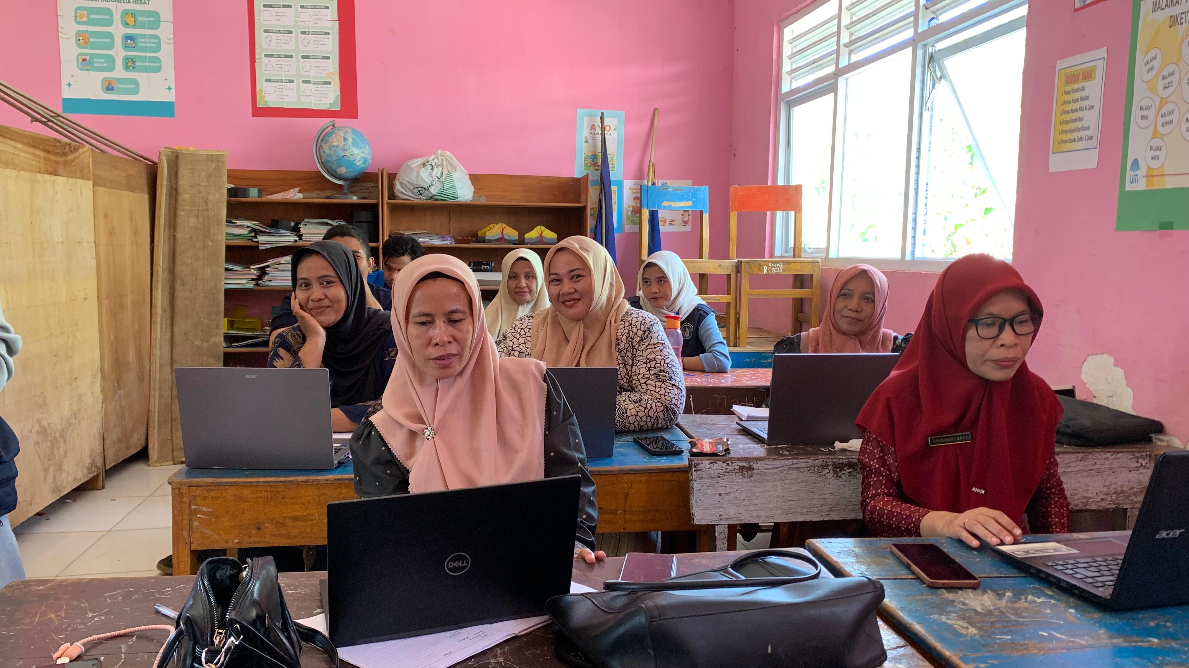 Kegiatan Belajar dan Pelatihan Guru SDN 168 Inpres Romangtangngaya
